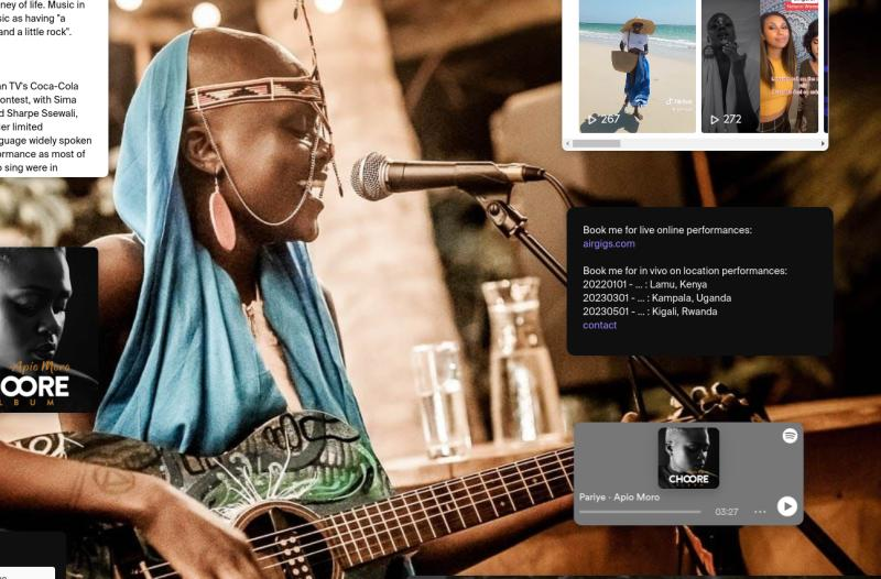 Online music management and promotion